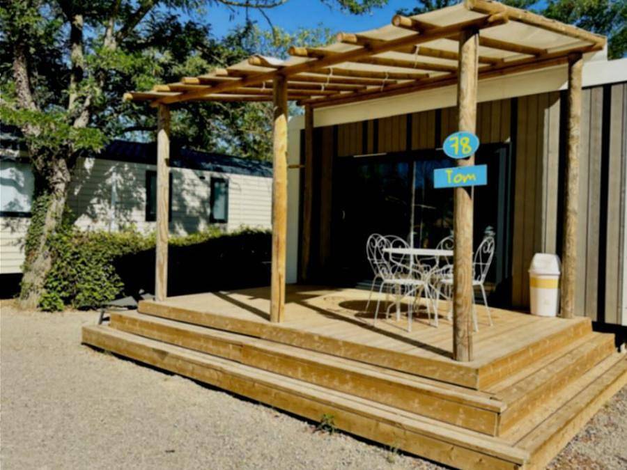 Camping Paradis les Rives de l'Hérault - Mobilheim 2 personen - Premium Otello in Gignac, Lodève und Umgebung