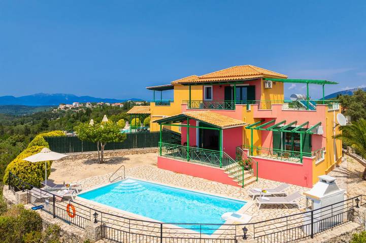 Villa für 6 Personen, mit Garten und Meerblick in Kefalonia - 4