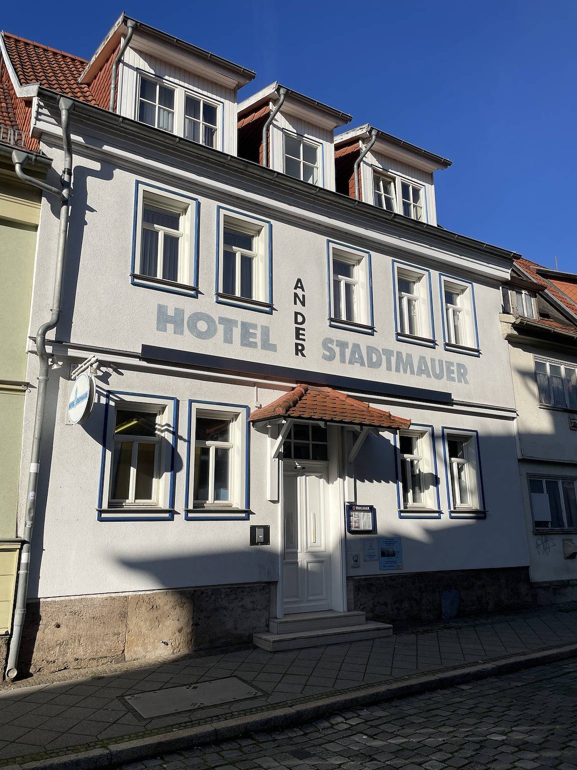 Ganze Ferienwohnung, Hotel an der Stadtmauer - Doppelzimmer (10-14 qm) in Mühlhausen, Unstrut-Hainich-Kreis