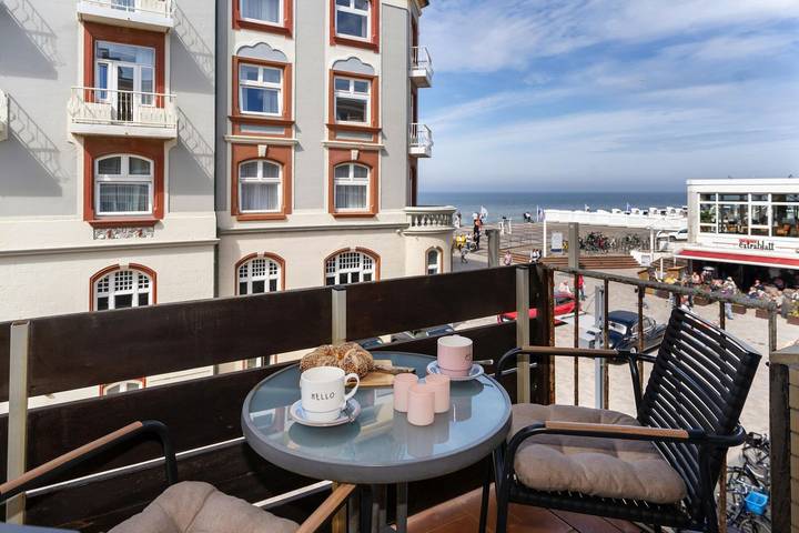 Ferienwohnung für 2 Personen, mit Balkon und Ausblick, mit Haustier in Westerland - 4