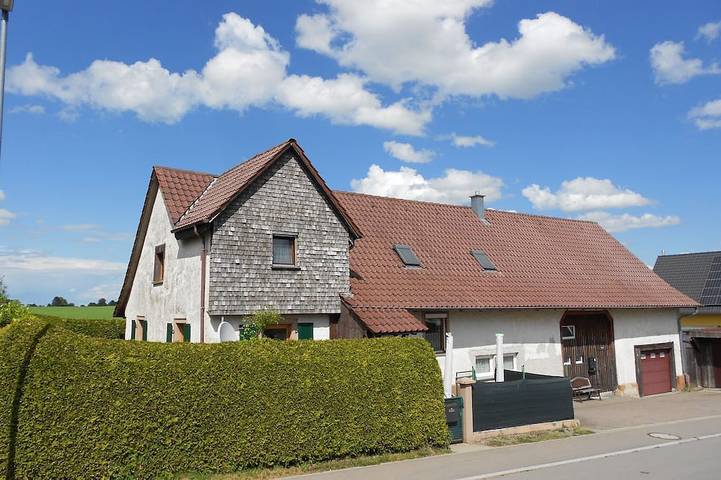 Ferienhaus für 4 Personen, mit Terrasse und Garten in Ostrach