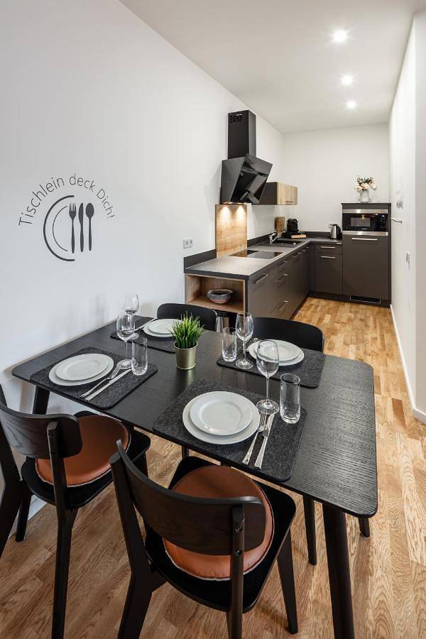 Ferienwohnung für 4 Personen, mit Ausblick in Aue - 3