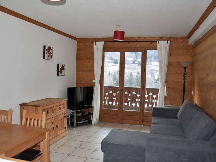 Gîte pour 4 personnes, avec Balcon à Bozel