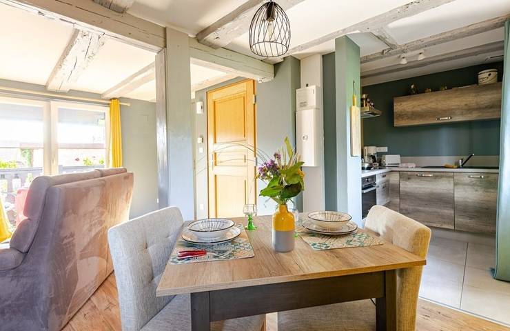 Gîte pour 2 personnes, avec balcon
