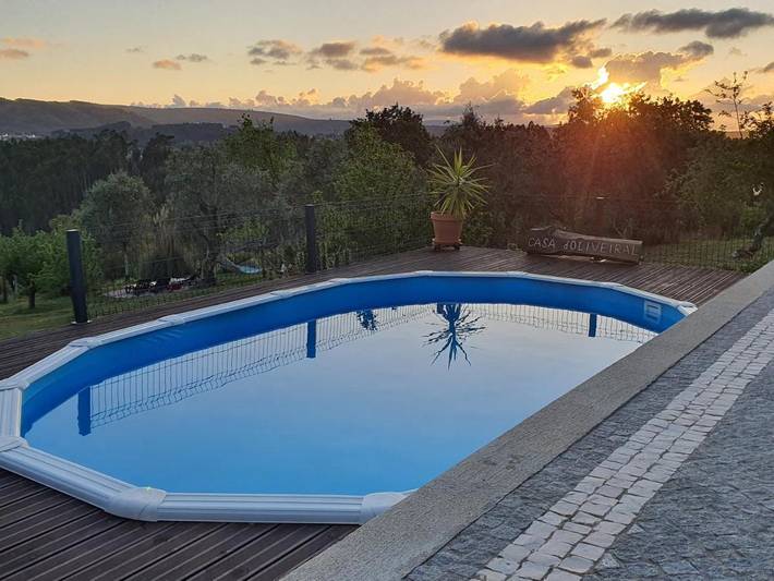 Location de vacances pour 2 personnes, avec Balcon et Terrasse ainsi que Jardin et Piscine dans Aguda - 2