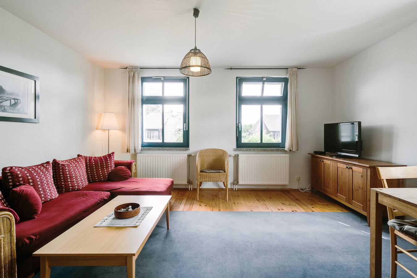 Apartamento vacacional entero, 3-Raum Familienapartment bis 4 Pers. (5.3) in Warthe, Rankwitz