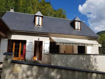 Gîte pour 8 personnes, avec jardin et vue à Cadéac