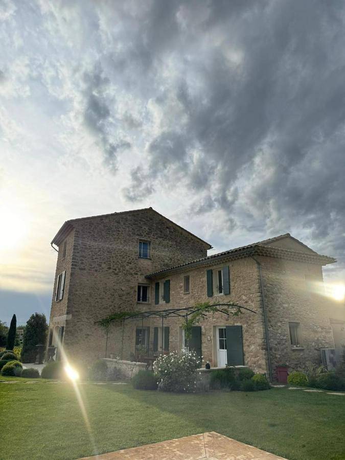 Double Room with Garden View in Mazan, Parc naturel régional du Mont-Ventoux