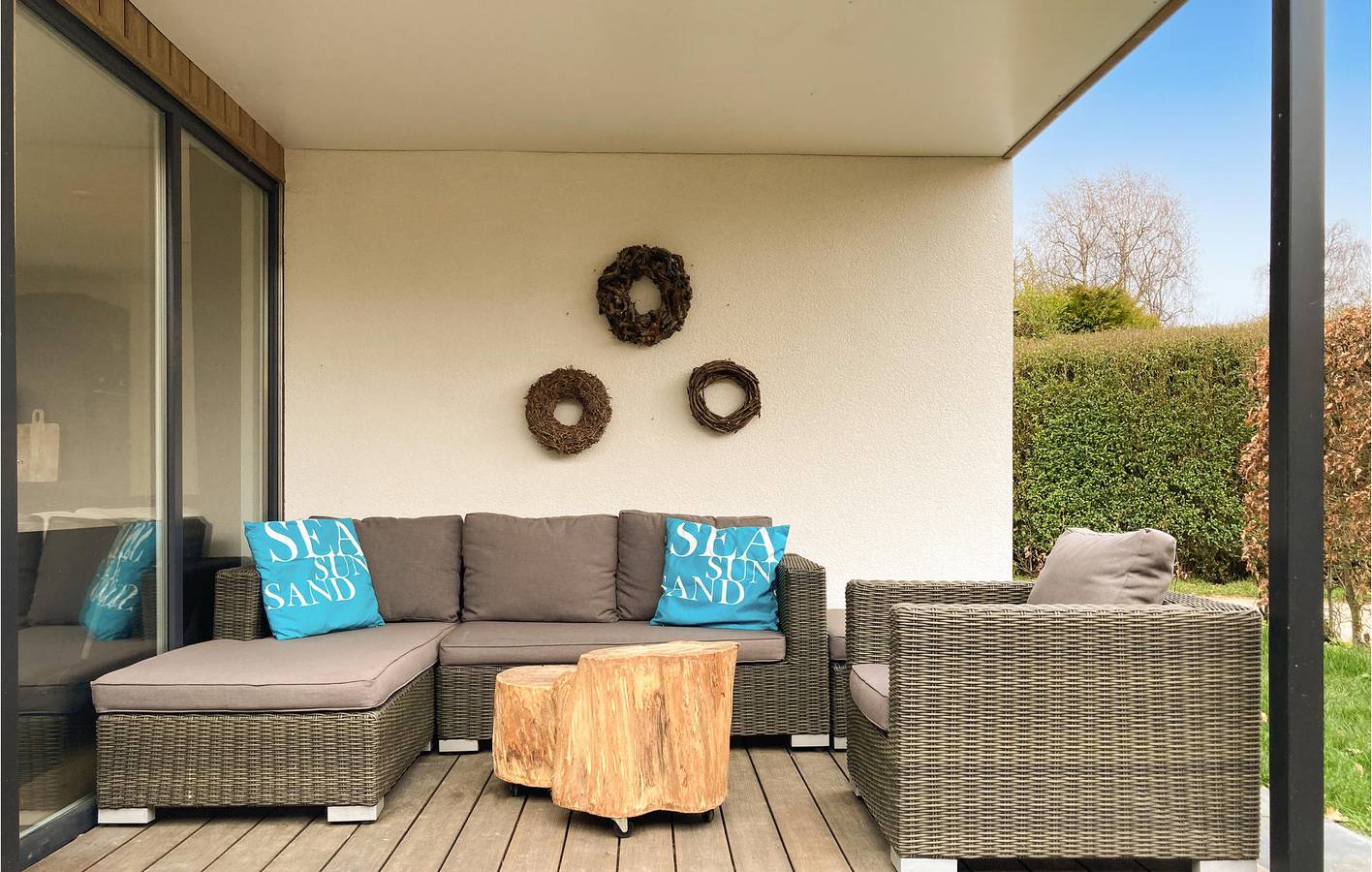 Ferienhaus für 4 Personen mit Terrasse in Niederländische Nordsee