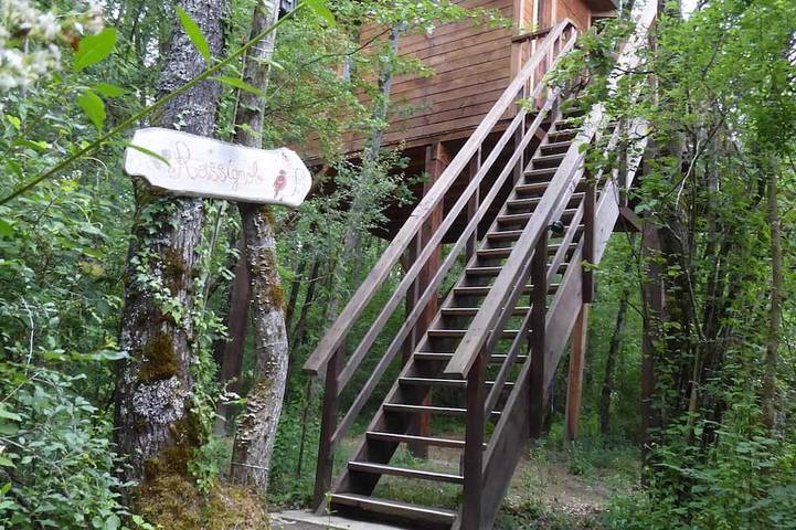 Maison de vacances pour 4 personnes, avec balcon