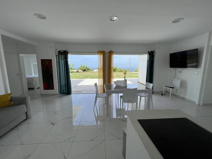 Appartement de vacances pour 2 personnes, avec vue et jardin