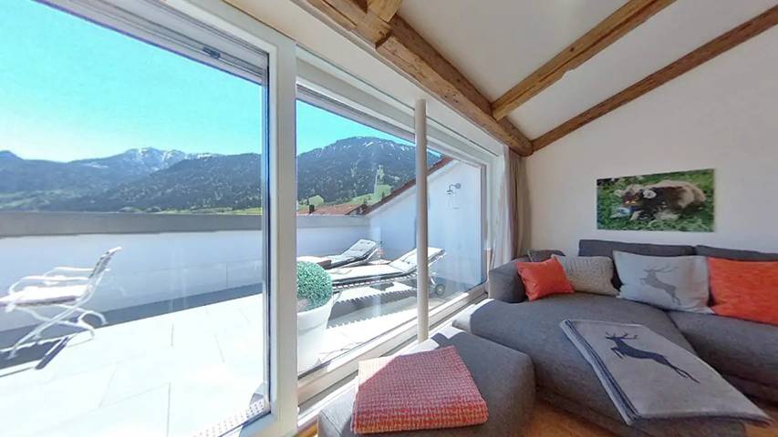 Hütte für 6 Personen, mit Balkon in Pfronten - 3