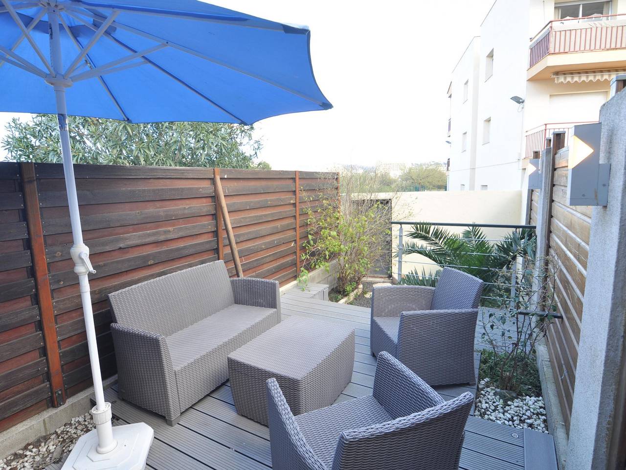 Charmante maison à Roses, Costa Brava, proche plage, 2 chambres, terrasse, jardin, Bbq, climatisation. in Santa Margarida, Roses