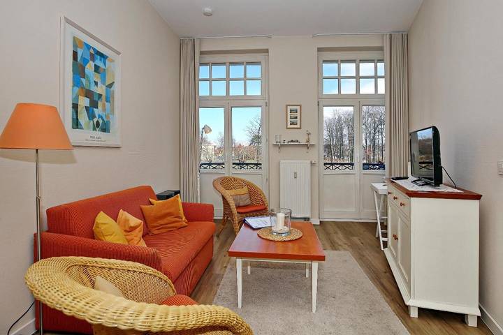 Vakantiewoning voor 3 personen, met balkon in Kühlungsborn