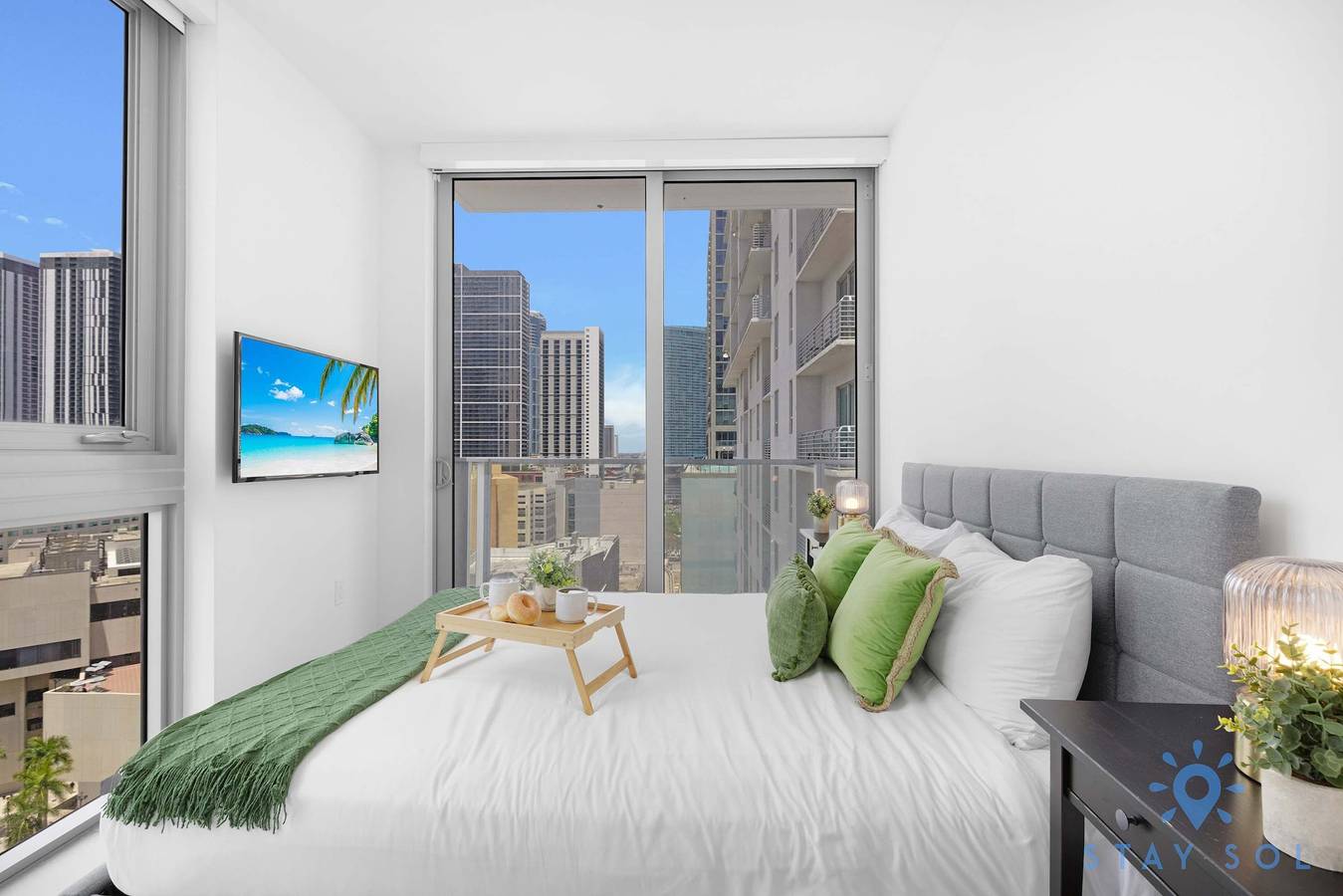 Ganze Wohnung, Ferienwohnung für 6 Personen mit Terrasse in Miami, Florida