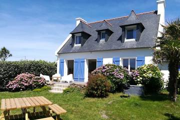 Gîte pour 5 personnes, avec jardin et terrasse dans Plage Porz Liogan Le Conquet