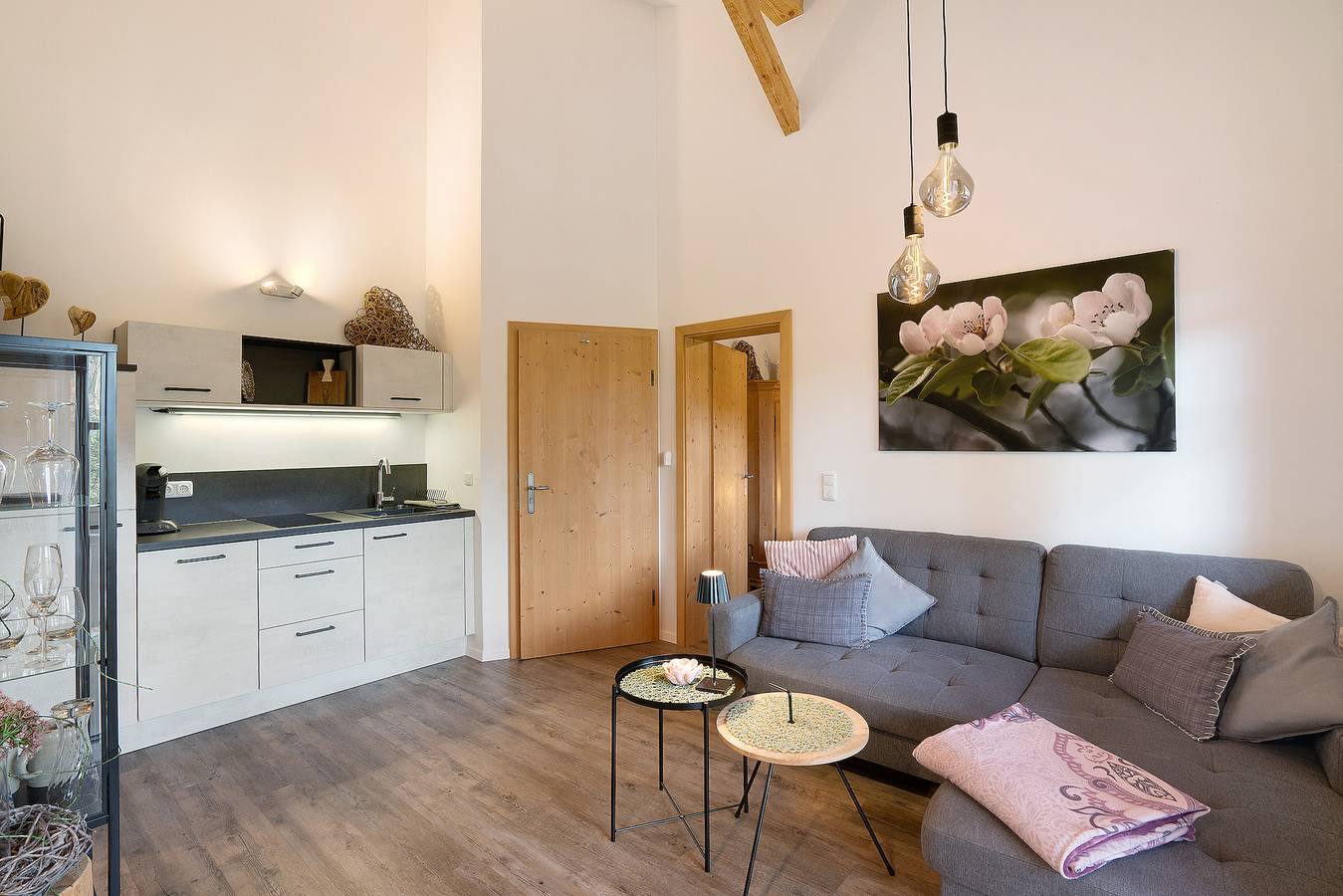 Ganze Wohnung, Ferienwohnung Hochfelln" mit Bergblick, Gemeinschaftsterrasse und Wlan in Ruhpolding, Bayerische Alpen
