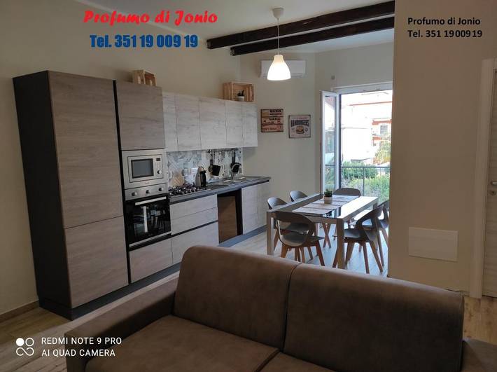 Appartement de vacances pour 6 personnes, avec Balcon et Vue dans Siderno Marina