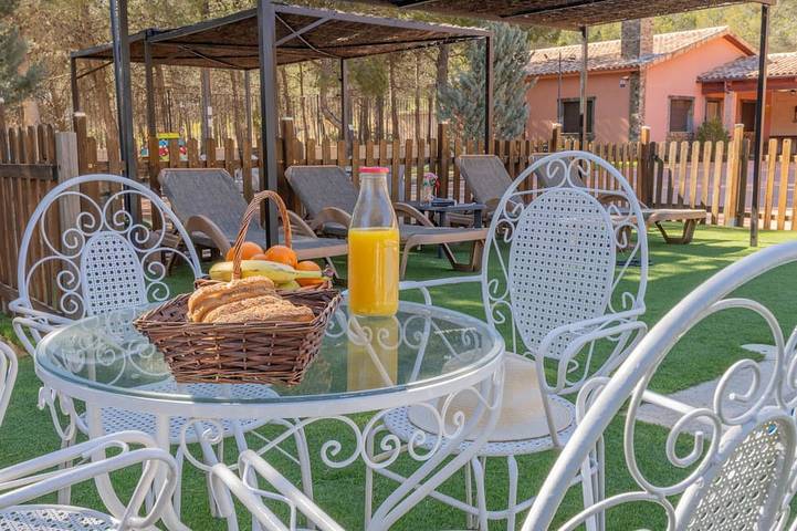 Maison de vacances pour 8 personnes, avec piscine et jardin - 1