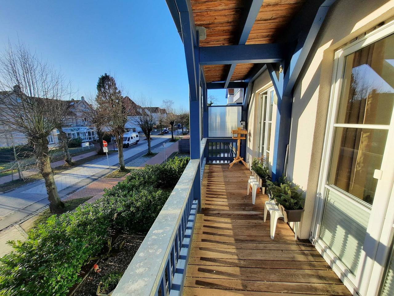 Ganze Ferienwohnung, Villa Quisisana in der Kurstraße (1. Og - Be) - Ferienwohnung Kleine Auszeit in Graal-Müritz, Rostock und Umgebung