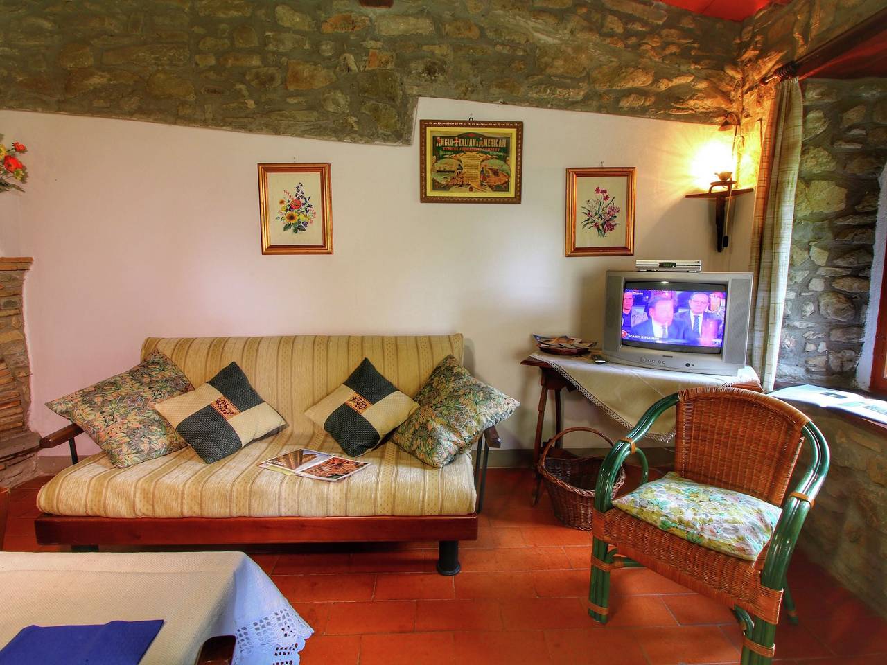 Våningshus i Cortona in Provinsen Arezzo