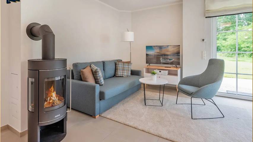 Ferienhaus mit Meerblick für 5 Personen, mit Balkon und Sauna sowie Garten im Stettiner Haff - 2