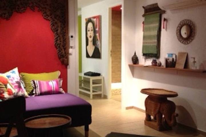 Schöne und komfortable Suite im Erdgeschoss in Eigentum, Pool und Spa in Le Castellet, Mittelmeerküste (Frankreich)