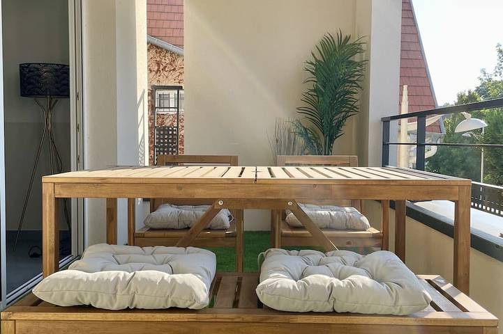 Apartamento de vacaciones para 6 personas, con jardín y terraza - 1