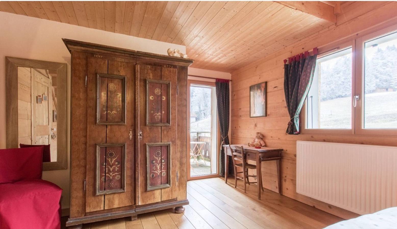 Chambre d’hôtes « Girolle » avec vue sur la montagne, jardin partagé et Wi-Fi in Orcier, Région de Thonon-les-Bains