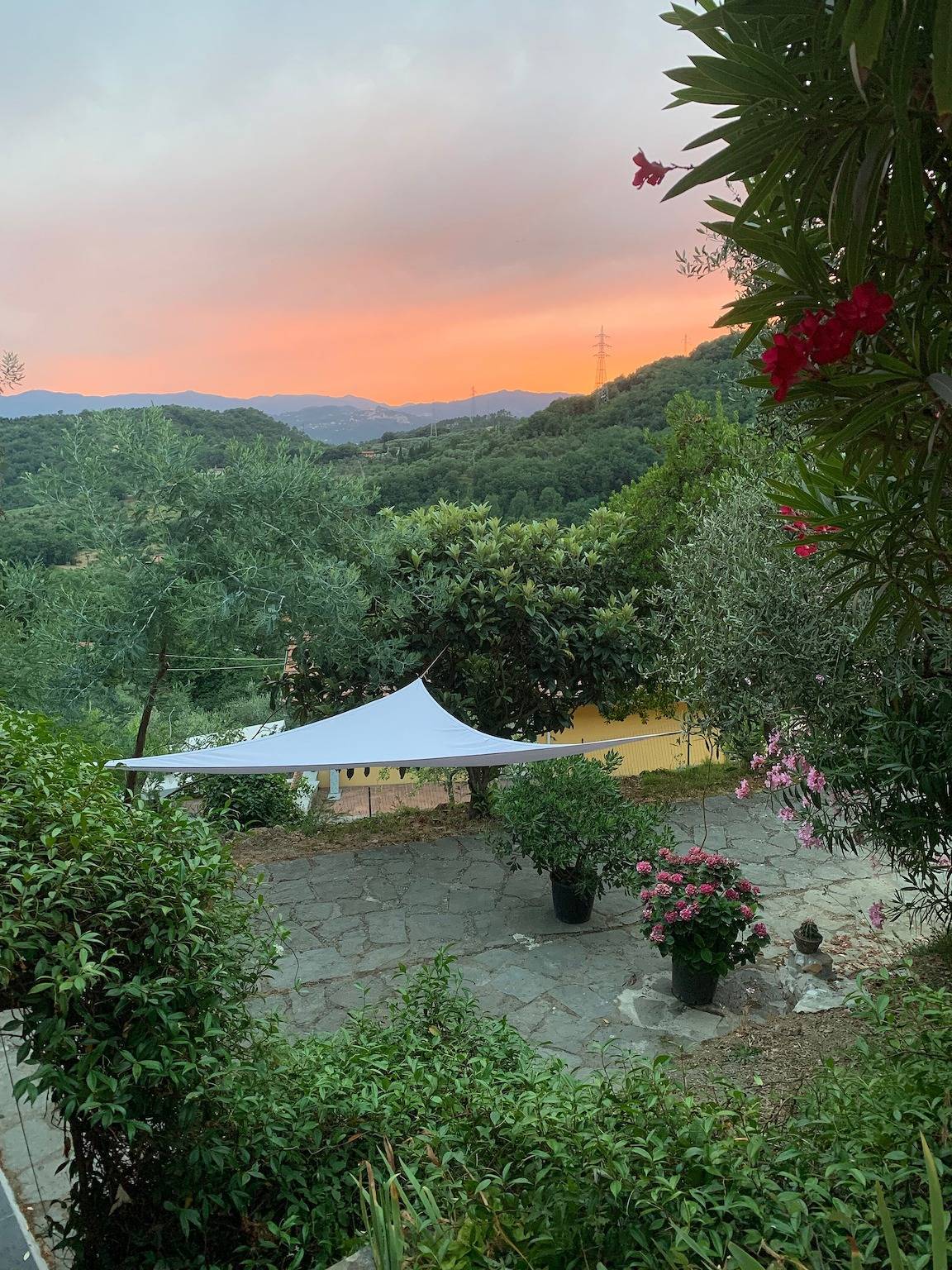 Ganze Wohnung, Apartment 'Gipsy Rose - Blue Rose' mit Bergblick, Gemeinschaftsgarten und Wlan in Sarzana, Naturpark Montemarcello-Magra-Vara