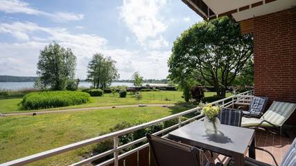 Ferienwohnung für 2 Personen, mit Sauna und Balkon, mit Haustier in Pönitz am See