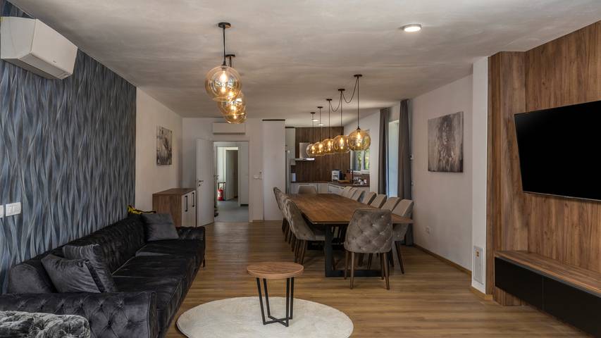 Villa für 12 Personen, mit Terrasse und Sauna sowie Garten in Opatija Riviera - 4