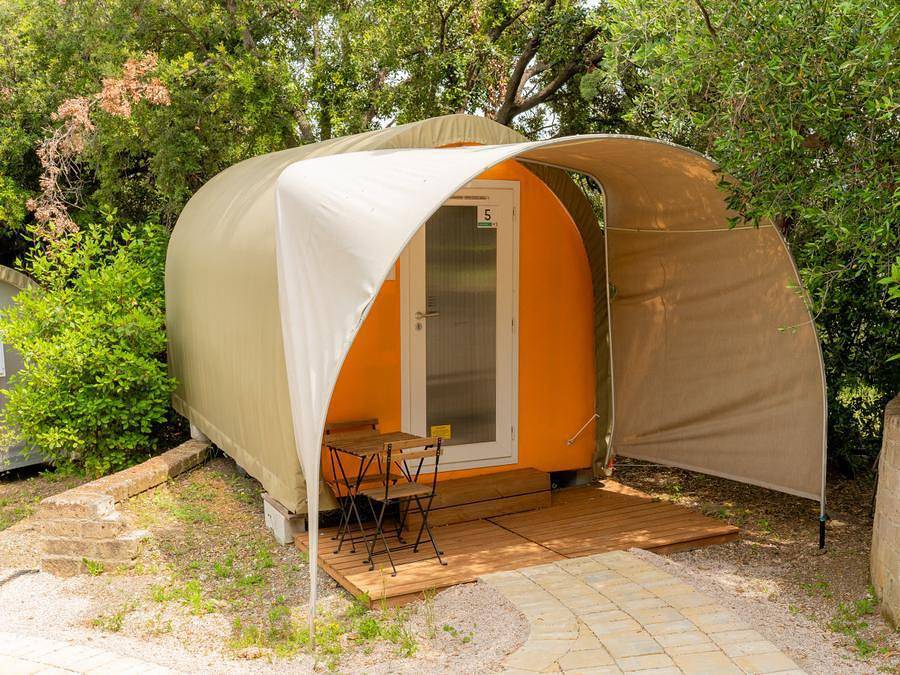 Vallicella Glamping Resort - Zelt 2 personen - Coco Couple (ohne Sanitäranlagen) in Scarlino, Grosseto Provinz