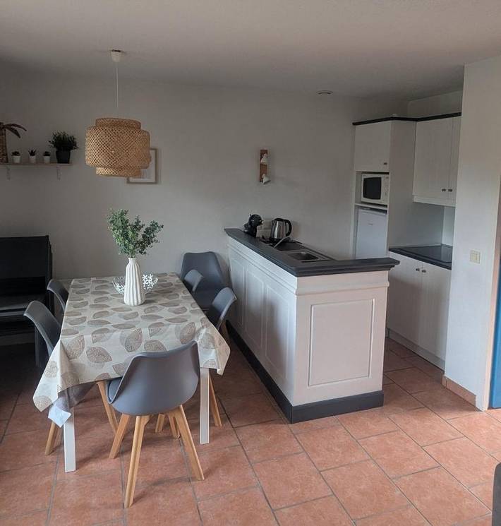 Location de vacances pour 6 personnes, avec vue et piscine ainsi que bassin pour enfant et jardin dans Golf De Moliets Moliets Et Maa - 4