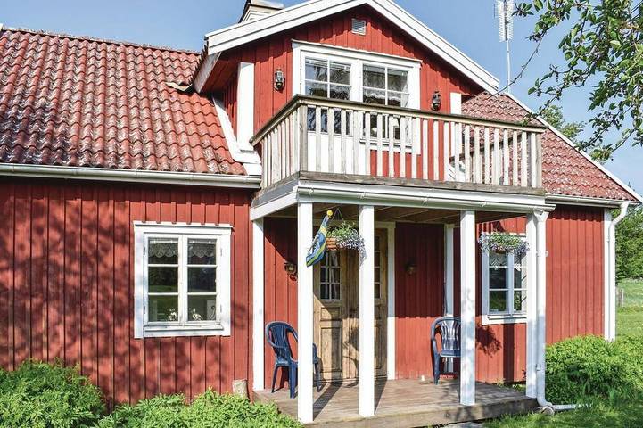 Ferienhaus für 6 Personen, mit Garten in Hultsfreds und Umgebung