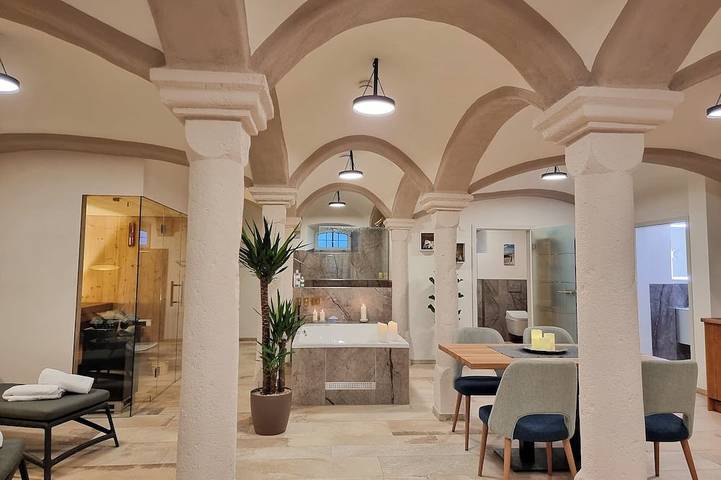 Ferienwohnung für 4 Personen, mit Sauna in Muhr am See