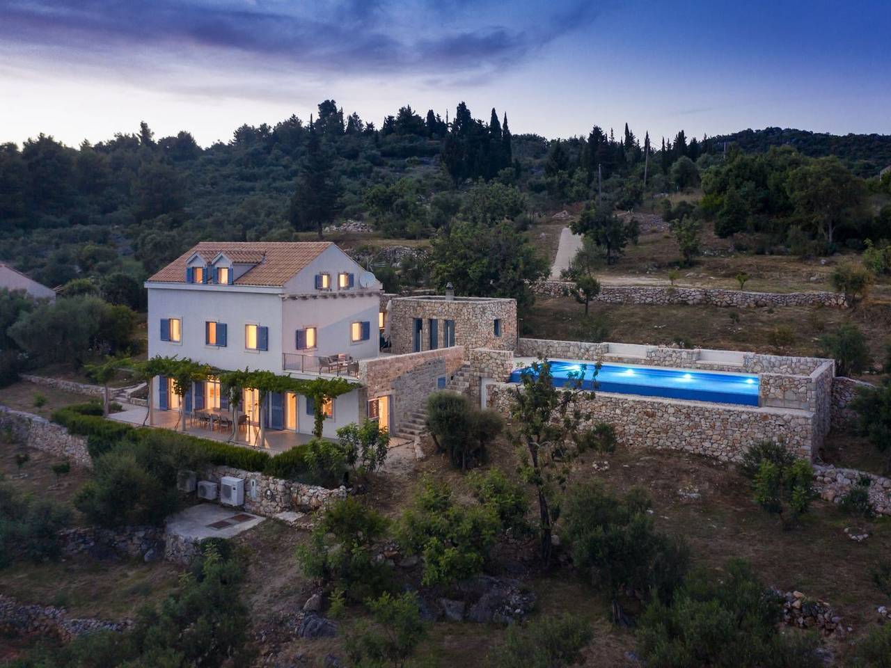 Villa Ella mit Infinity-Pool in Grad Dubrovnik, Dubrovnik-Neretva