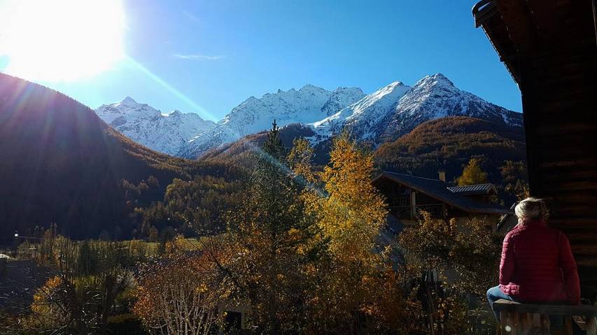 Maison d’hôte pour 2 personnes, avec Balcon et Terrasse ainsi que Jardin et Vue dans Serre Chevalier - 2