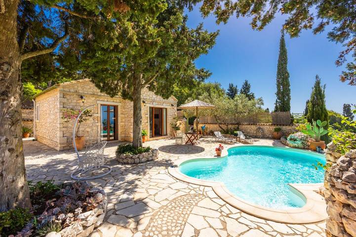 Villa voor 2 personen met terras in Vlachopoulatika, Paxos