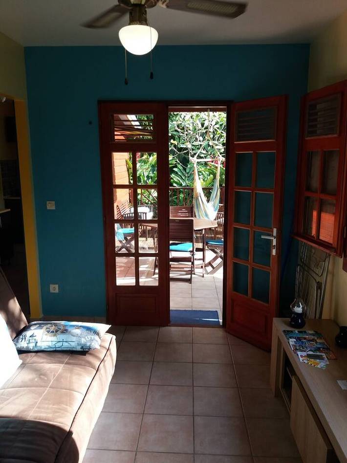Location de vacances pour 2 personnes, avec piscine ainsi que terrasse et jardin à Pointe-Noire - 4