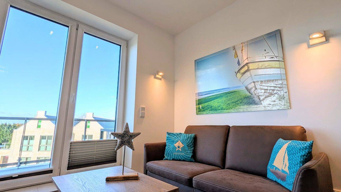 Ganze Wohnung, Entspannender Urlaub im Jadestern mit Meerblick im Nordseepark Dangast! in Nordseebad Dangast, Varel