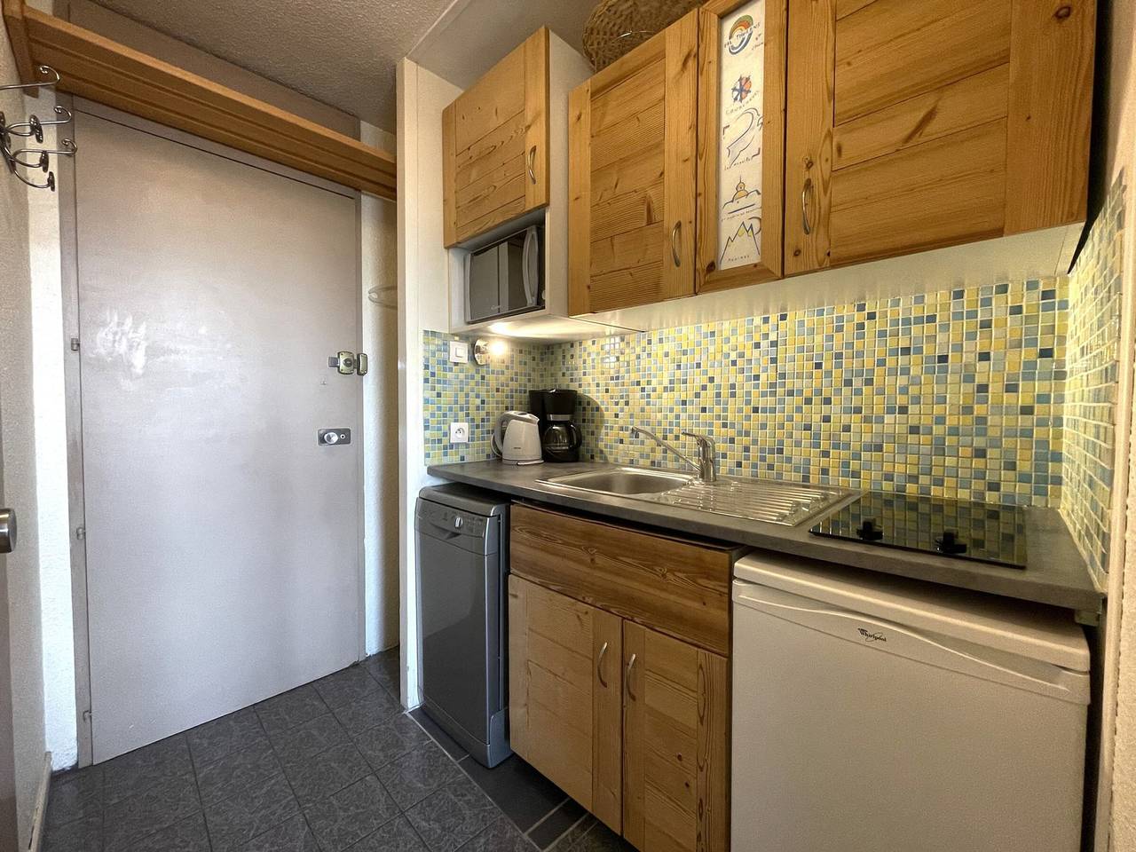 Ganzes Studio, Studio mit Balkon und Badewanne direkt an den Pisten in Les Menuires, Saint-Martin-de-Belleville