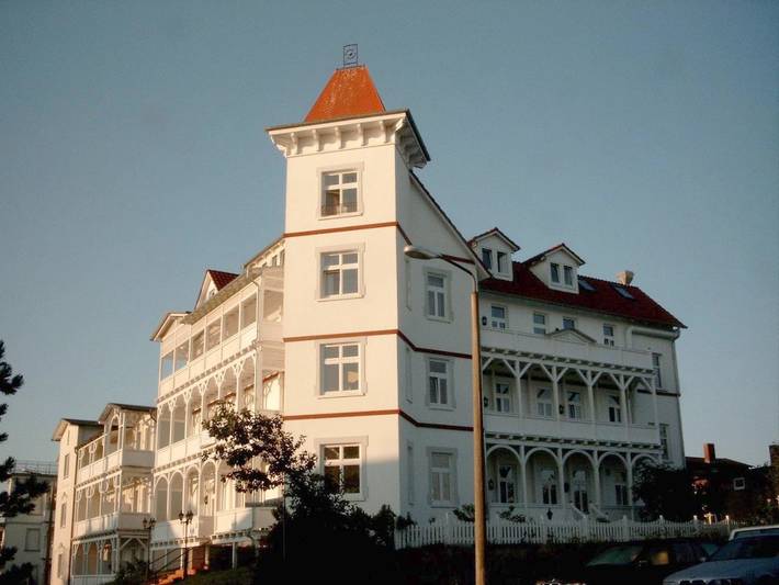BnB für 6 Personen, mit Ausblick und Garten, mit Haustier in Binz