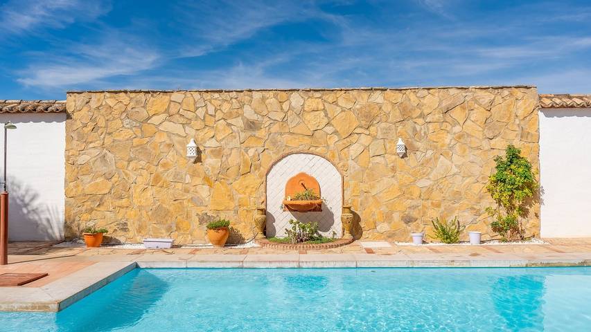 Chalet para 20 personas, con piscina y balcón/terraza, Se admiten mascotas en Provincia de Málaga