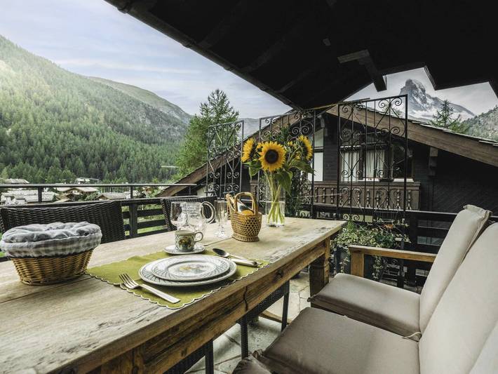 Ferienwohnung für 12 Personen, mit Balkon in Zermatt - 2