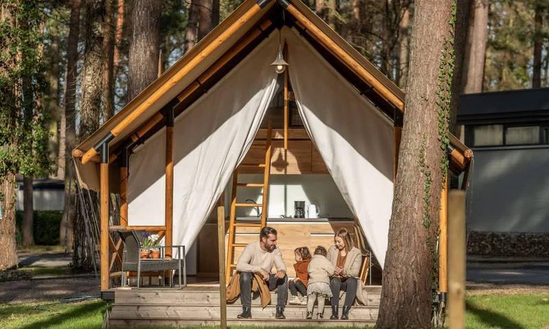 Camping für 6 Personen, mit Garten in Flandern - 2