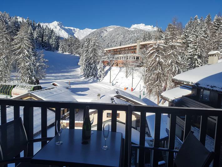 Gîte pour 3 personnes, avec Balcon dans Doucy