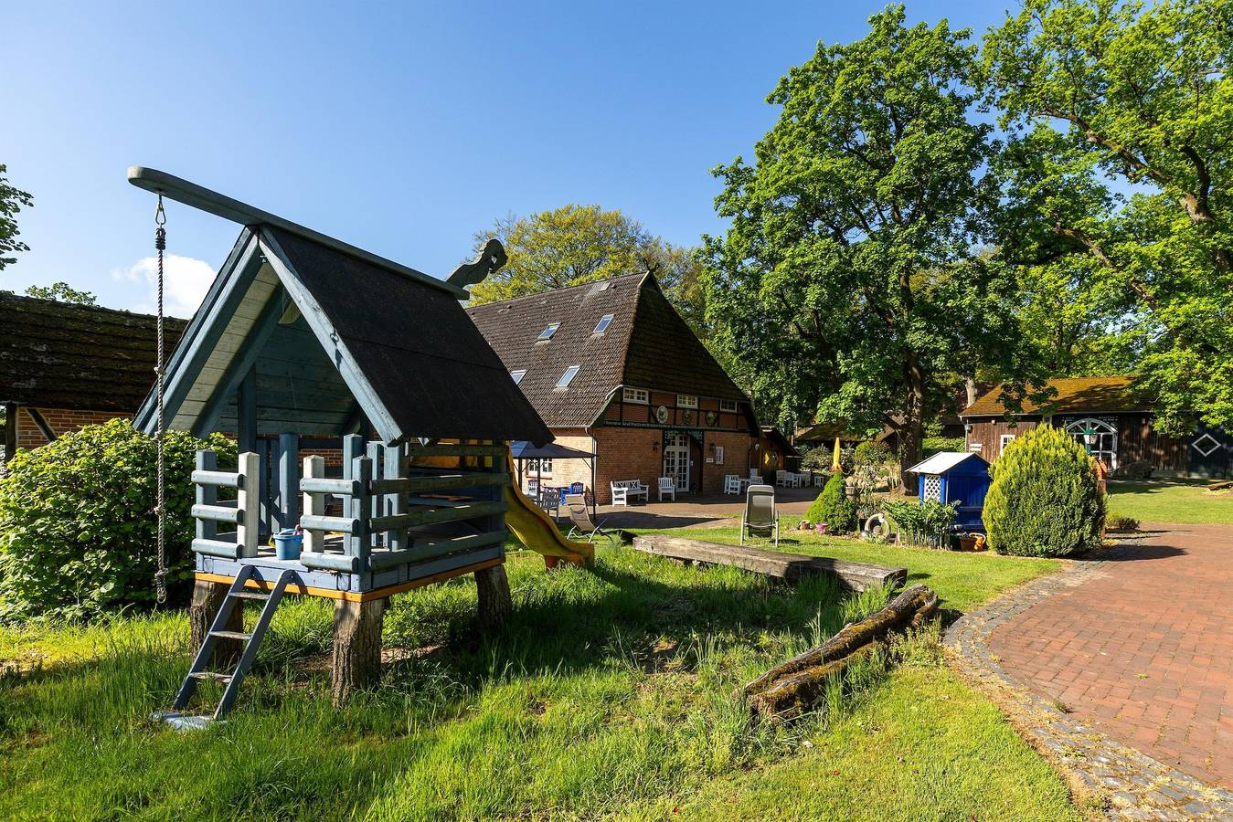 Ferienhaus zum Grünen Hirsch in Bergen (Niedersachsen), Lüneburger Heide
