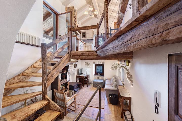 Holiday Apartment in a Historic Residence with Covered Terrace and Private Square in Pontetto-Roldo, Montecrestese