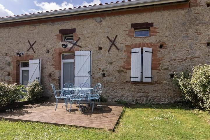 Maison de vacances pour 6 personnes, avec jardin